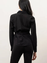 Load image into Gallery viewer, Collared Side Tie Top