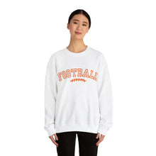 Load image into Gallery viewer, Orange Football Graphic Sweatshirt