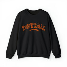 Load image into Gallery viewer, Orange Football Graphic Sweatshirt