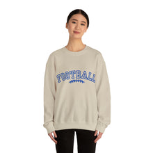 Load image into Gallery viewer, Blue Football Graphic Sweatshirt