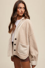 Load image into Gallery viewer, Teddy Suede Button Jacket