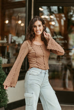 Load image into Gallery viewer, Floral Lace Knit Top