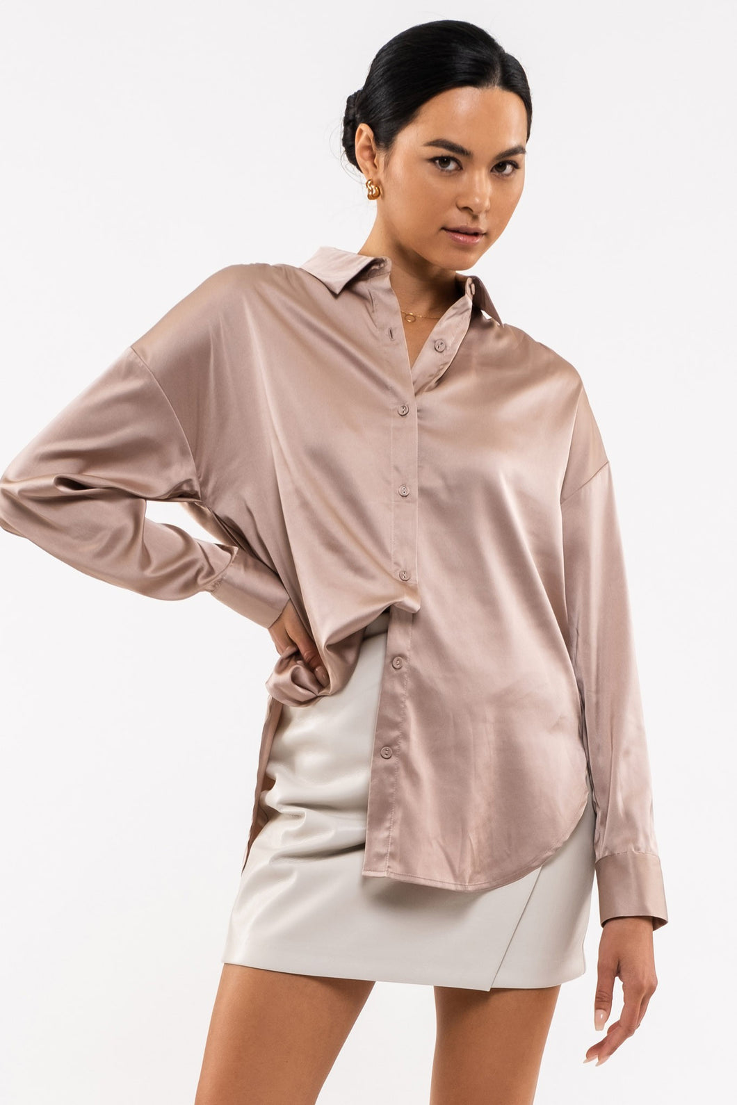 Bille Satin Top
