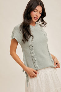 Raglan Sleeve Sweater Top