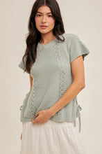 Load image into Gallery viewer, Raglan Sleeve Sweater Top