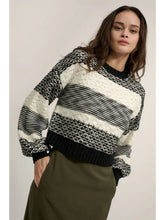 Load image into Gallery viewer, Striped Abstract Sweater