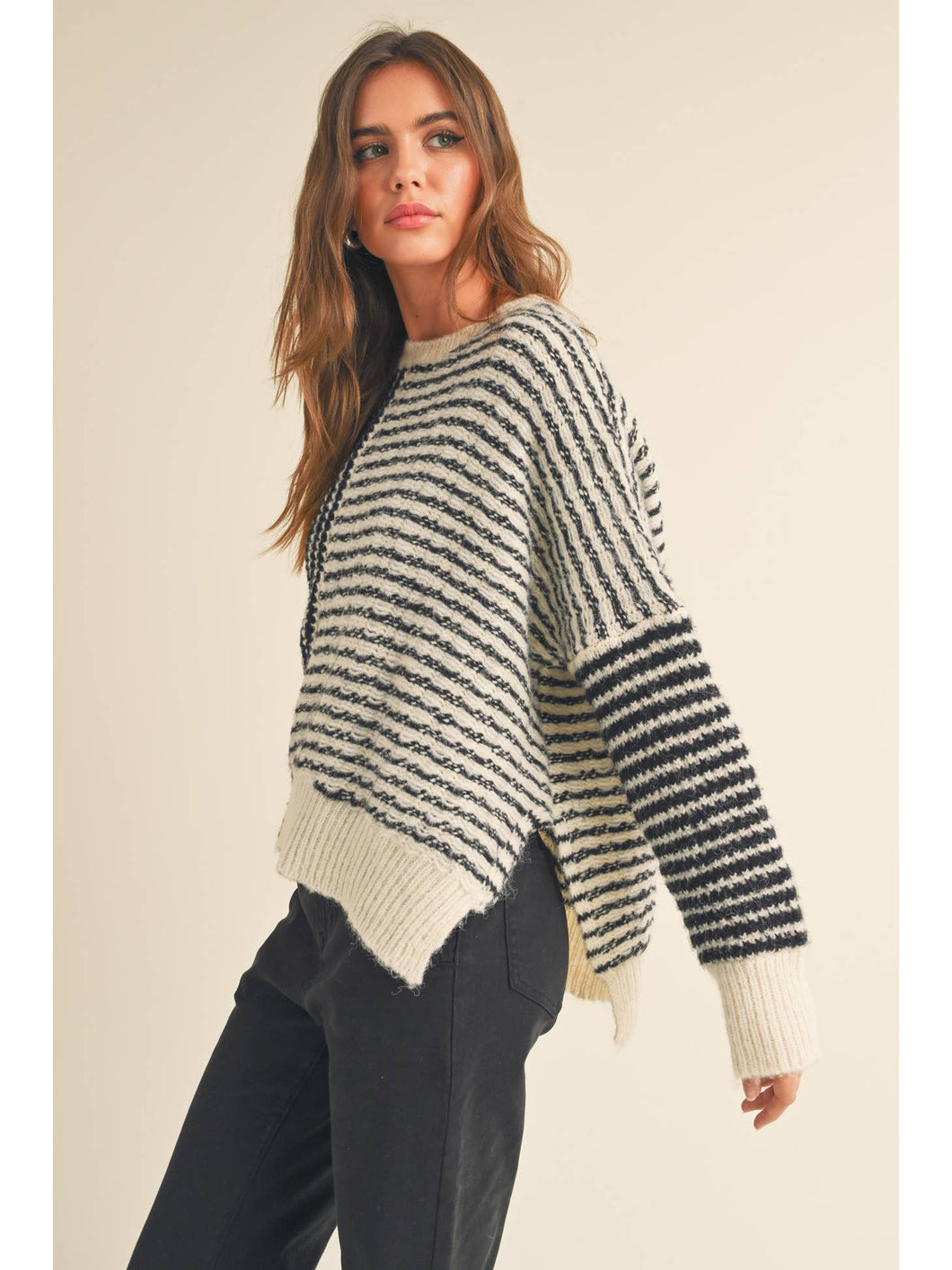 Natalie Asymmetric Sweater