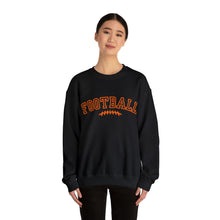 Load image into Gallery viewer, Orange Football Graphic Sweatshirt