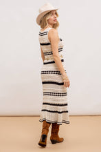 Load image into Gallery viewer, Jacquard Knit Midi Dress