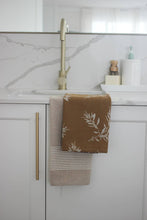 Load image into Gallery viewer, Tea Towels Set of Two, Olives Mustard