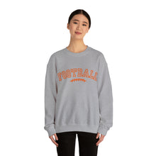Load image into Gallery viewer, Orange Football Graphic Sweatshirt