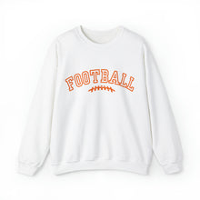Load image into Gallery viewer, Orange Football Graphic Sweatshirt
