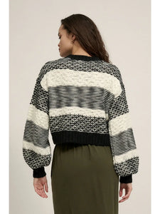 Striped Abstract Sweater