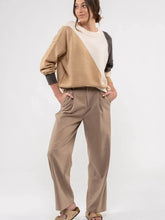 Load image into Gallery viewer, Diagonal Colorblock Sweater