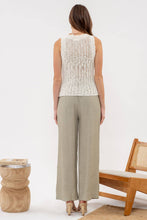 Load image into Gallery viewer, Crochet Knit Tank Top