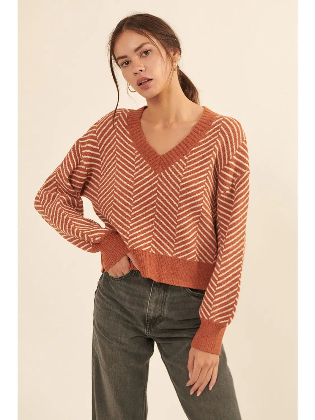 Herringbone Sweater