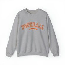 Load image into Gallery viewer, Orange Football Graphic Sweatshirt