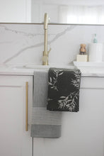 Load image into Gallery viewer, Tea Towel Set of Two, Olives Green