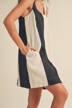 Load image into Gallery viewer, Dayna Color Block Mini Dress