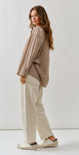 Load image into Gallery viewer, Striped Button Up