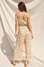 Load image into Gallery viewer, Oceans Away Sash Tie Jumpsuit