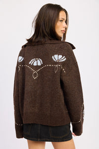 Stitched Cardigan