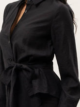 Load image into Gallery viewer, Collared Side Tie Top