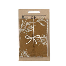Load image into Gallery viewer, Tea Towels Set of Two, Olives Mustard