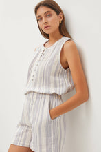 Load image into Gallery viewer, Striped Gauze Pull On Shorts