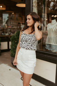 Floral Ruffle Smocked Bodysuit