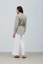 Load image into Gallery viewer, Carley Cotton Surplice Shirt