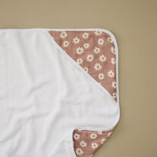Load image into Gallery viewer, Daisy Dream Muslin Hooded Towel