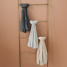 Load image into Gallery viewer, Charcoal Bamboo Stretch Swaddle