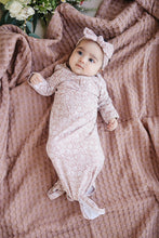Load image into Gallery viewer, Dusty Rose Vines Knot Gown