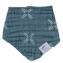 Load image into Gallery viewer, Blue X Bib Freshly Picked + Mebie Baby