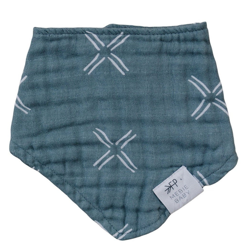 Blue X Bib Freshly Picked + Mebie Baby