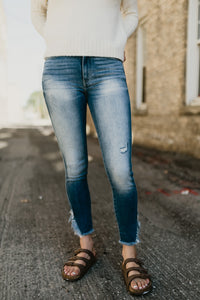 Gemma High Rise Ankle Skinny Jean