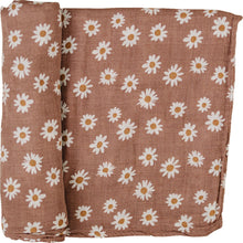 Load image into Gallery viewer, Daisy Dream Muslin Swaddle Blanket