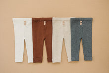 Load image into Gallery viewer, Charcoal Knit Leggings
