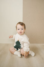 Load image into Gallery viewer, Christmas Tree French Terry Bodysuit