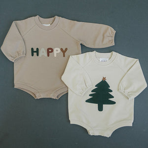 Christmas Tree French Terry Bodysuit