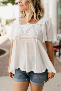Sophie Square Neck Tee